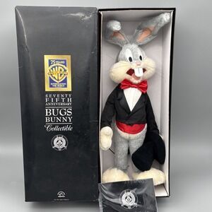 Bugs Bunny Applause 75th Anniversary #865/3000‎ Edition COA Tux Looney Tunes NOS